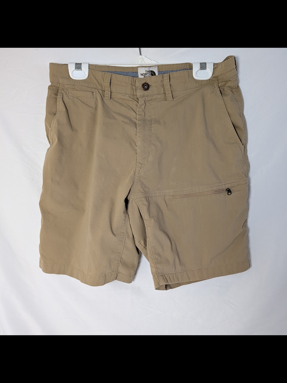 The North Face Men's Tan Performance Utility Shorts Size 32 8" Inseam